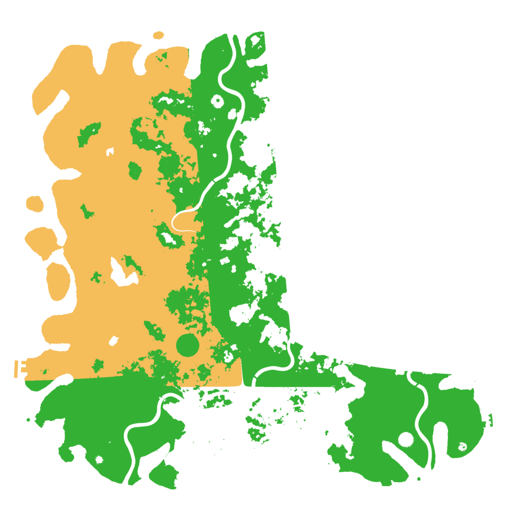 Biome Rust Map: Procedural Map, Size: 6000, Seed: 277