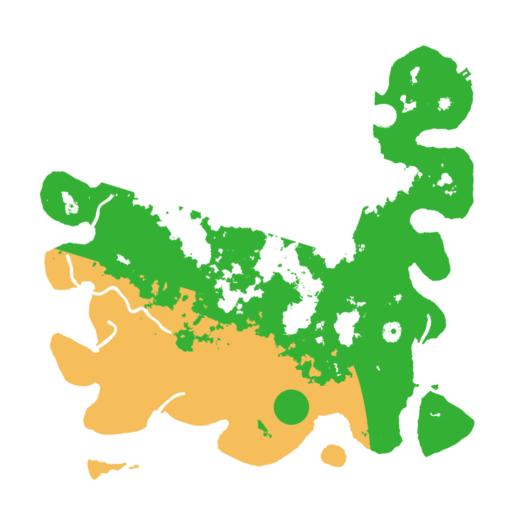 Biome Rust Map: Procedural Map, Size: 3850, Seed: 1563759489