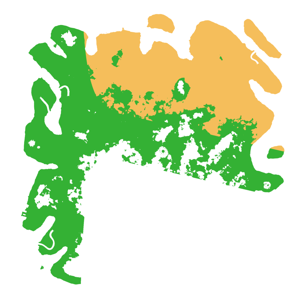 Biome Rust Map: Procedural Map, Size: 4250, Seed: 391590764