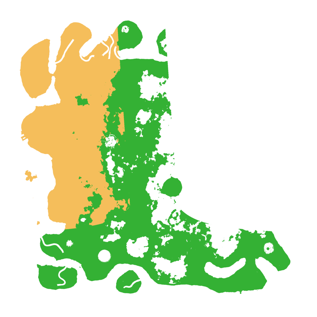 Biome Rust Map: Procedural Map, Size: 4500, Seed: 1375563867