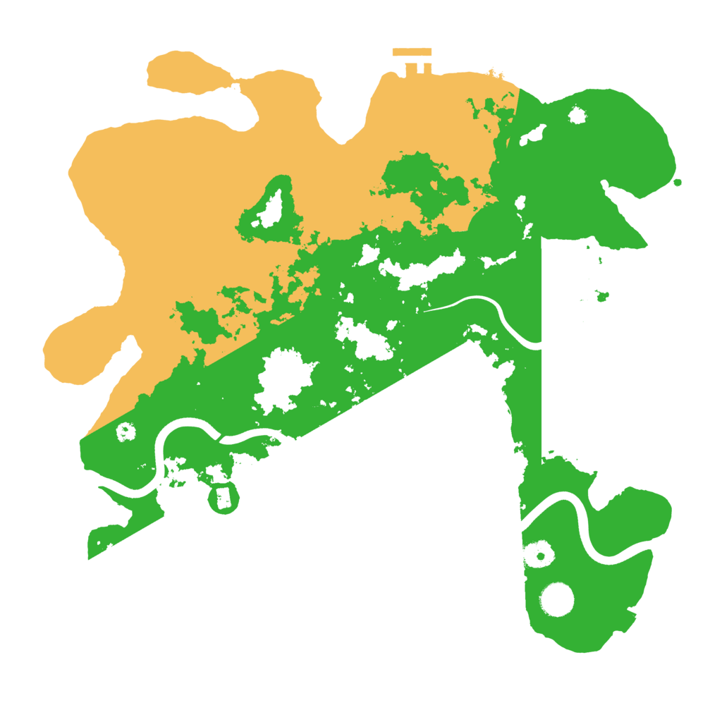 Biome Rust Map: Procedural Map, Size: 3750, Seed: 1964847380