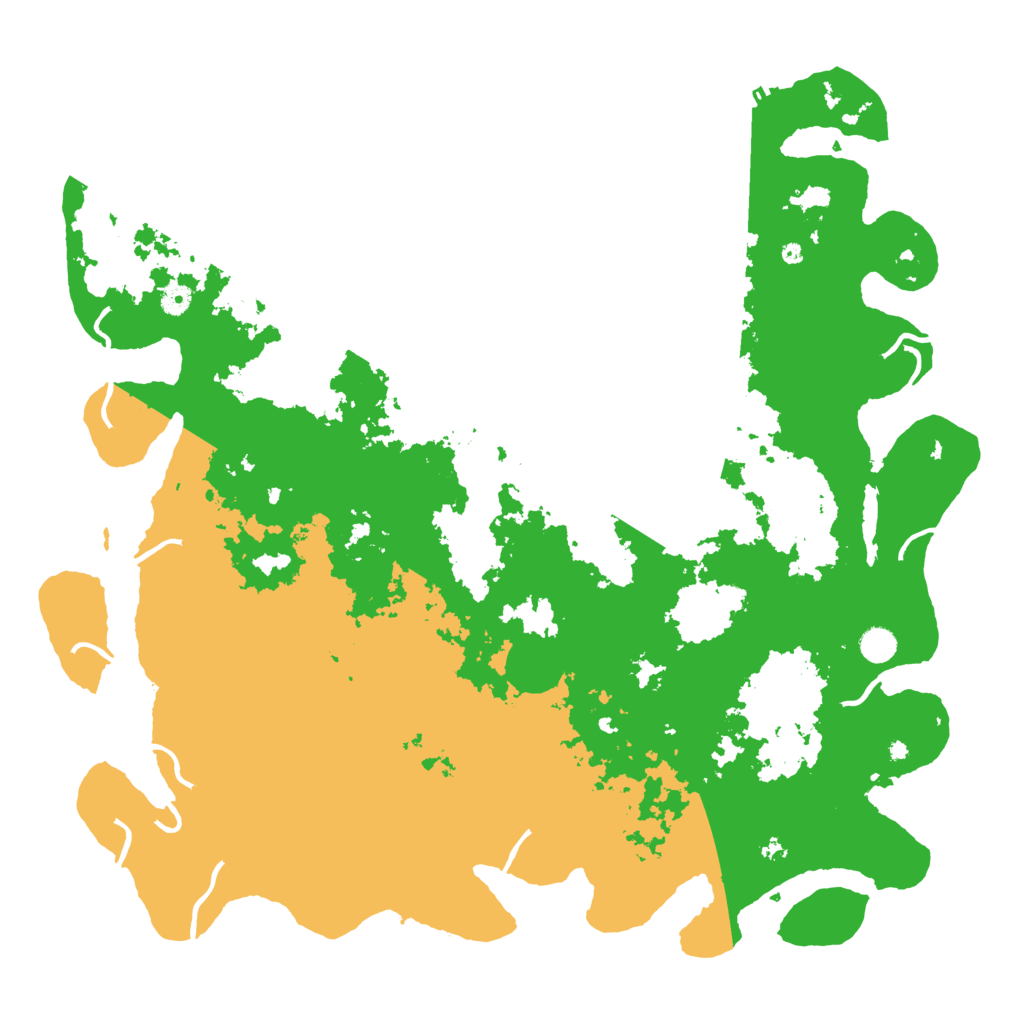 Biome Rust Map: Procedural Map, Size: 5000, Seed: 285765199