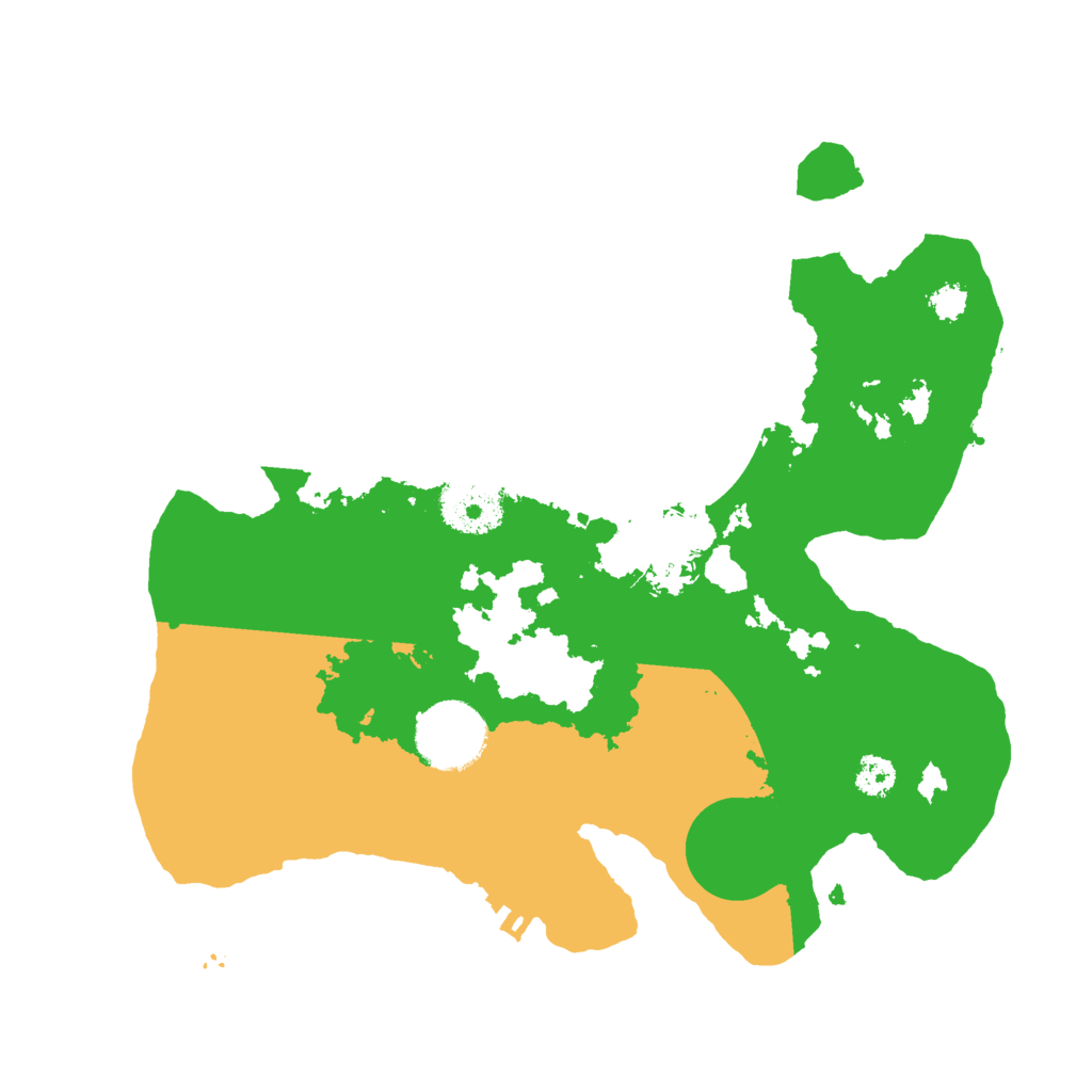 Biome Rust Map: Procedural Map, Size: 2800, Seed: 2785