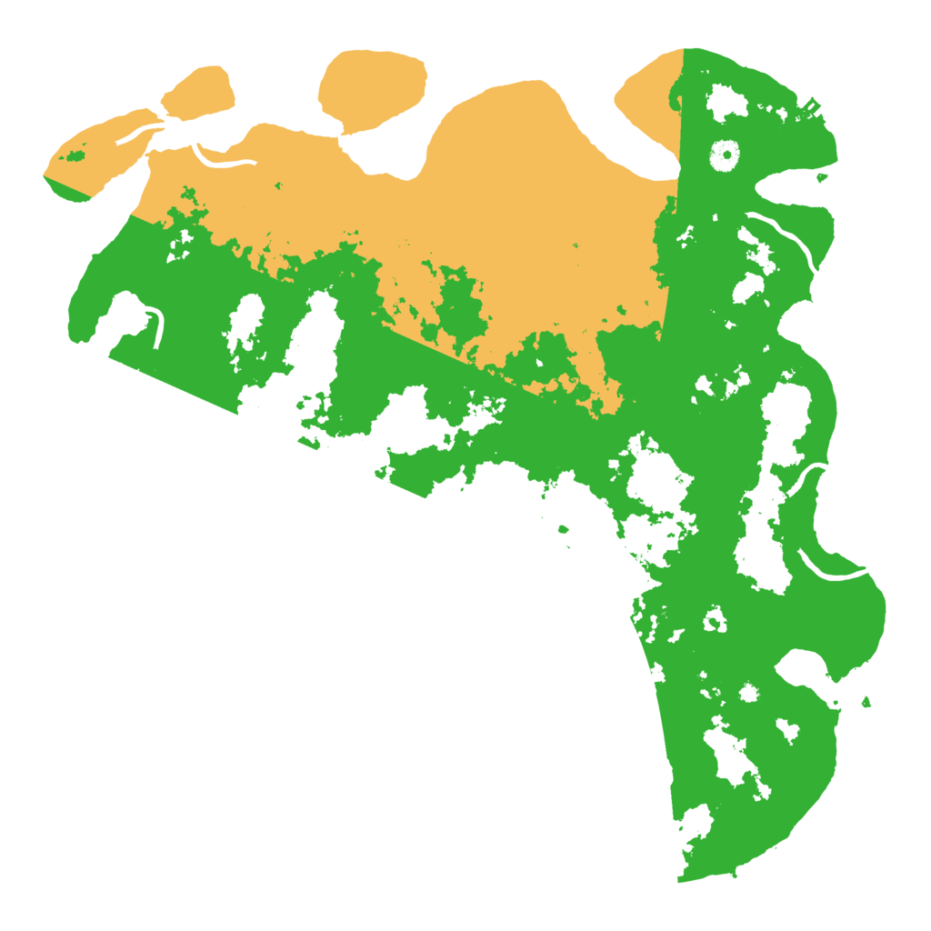 Biome Rust Map: Procedural Map, Size: 4500, Seed: 918