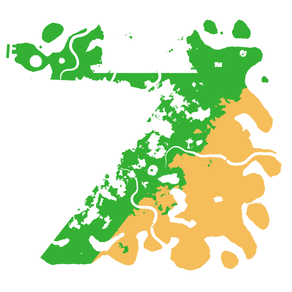 Biome Rust Map: Procedural Map, Size: 4250, Seed: 3709851