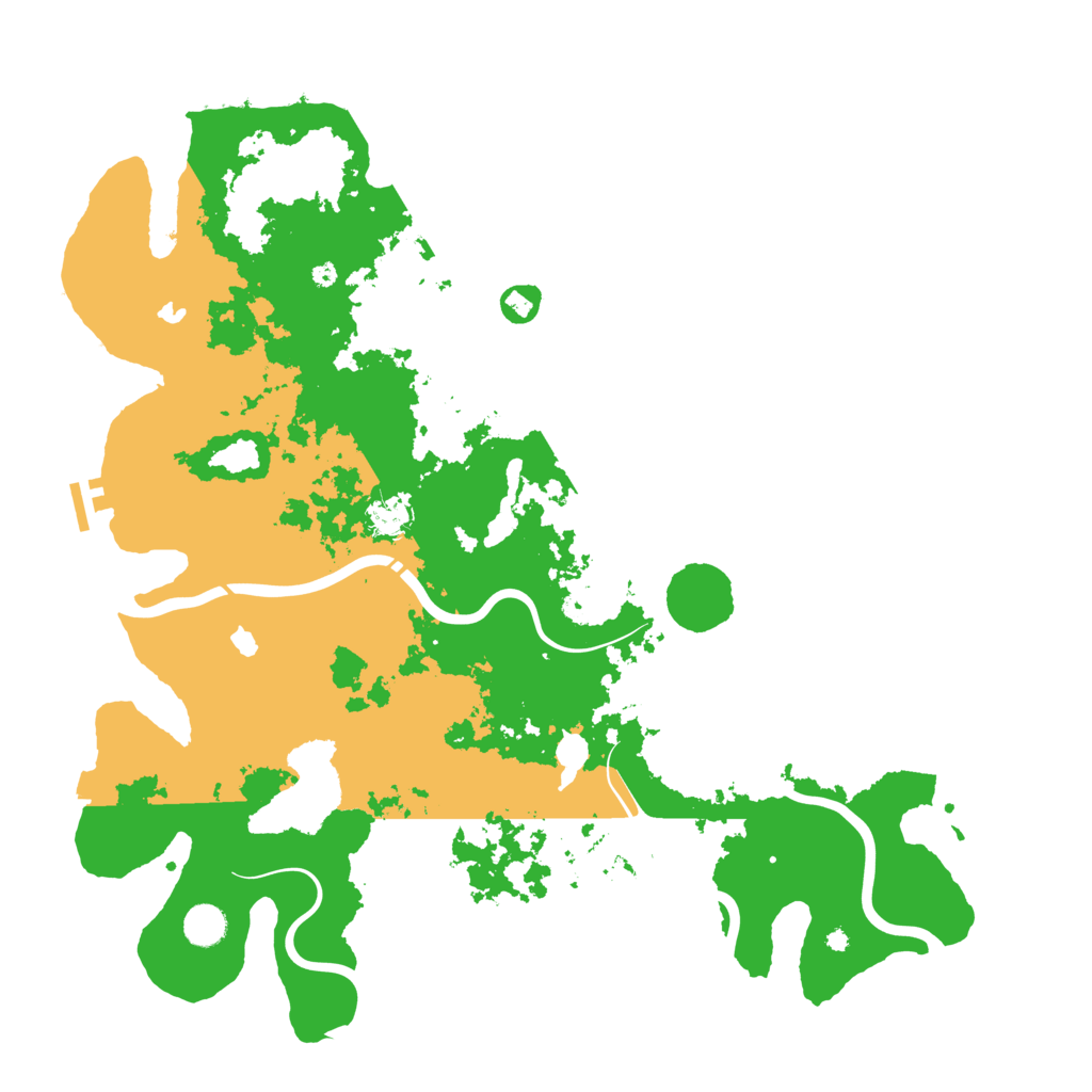 Biome Rust Map: Procedural Map, Size: 4500, Seed: 211564541