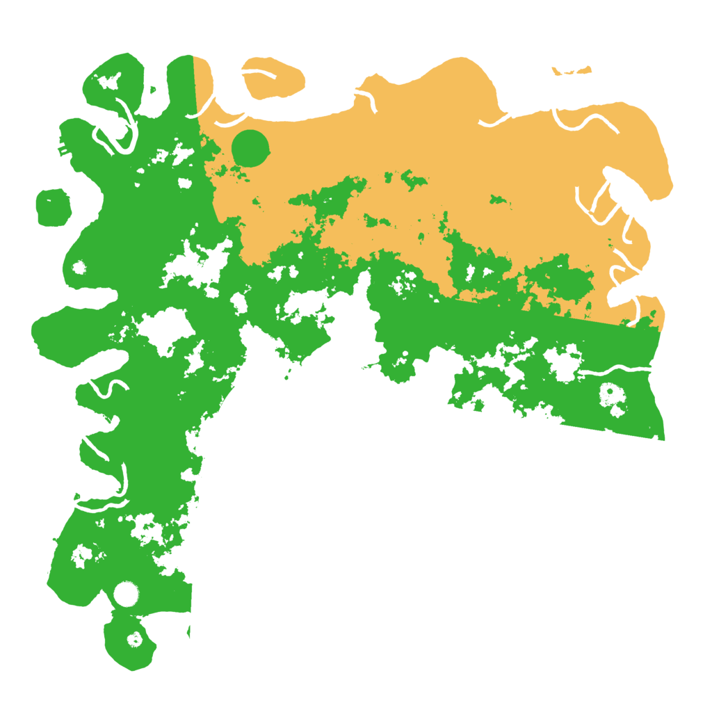Biome Rust Map: Procedural Map, Size: 5000, Seed: 976206
