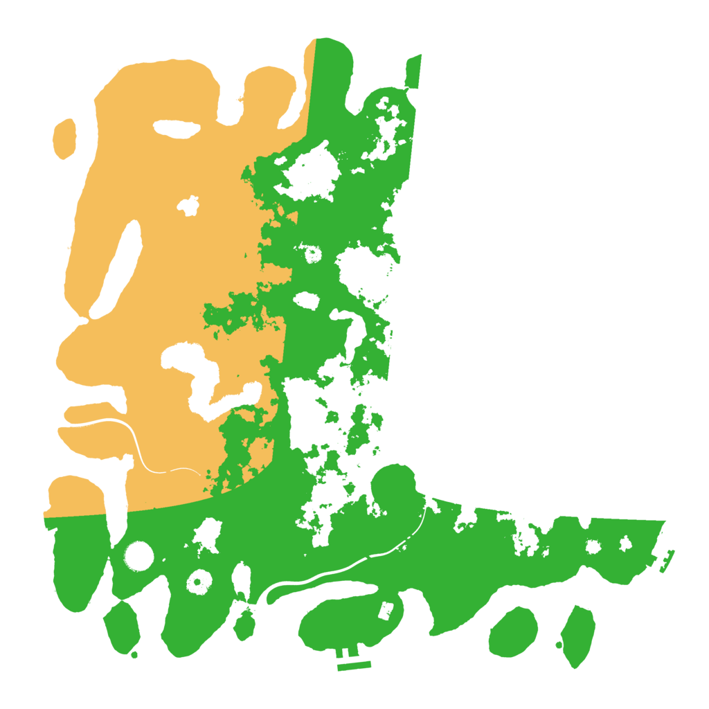 Biome Rust Map: Procedural Map, Size: 4250, Seed: 547385834