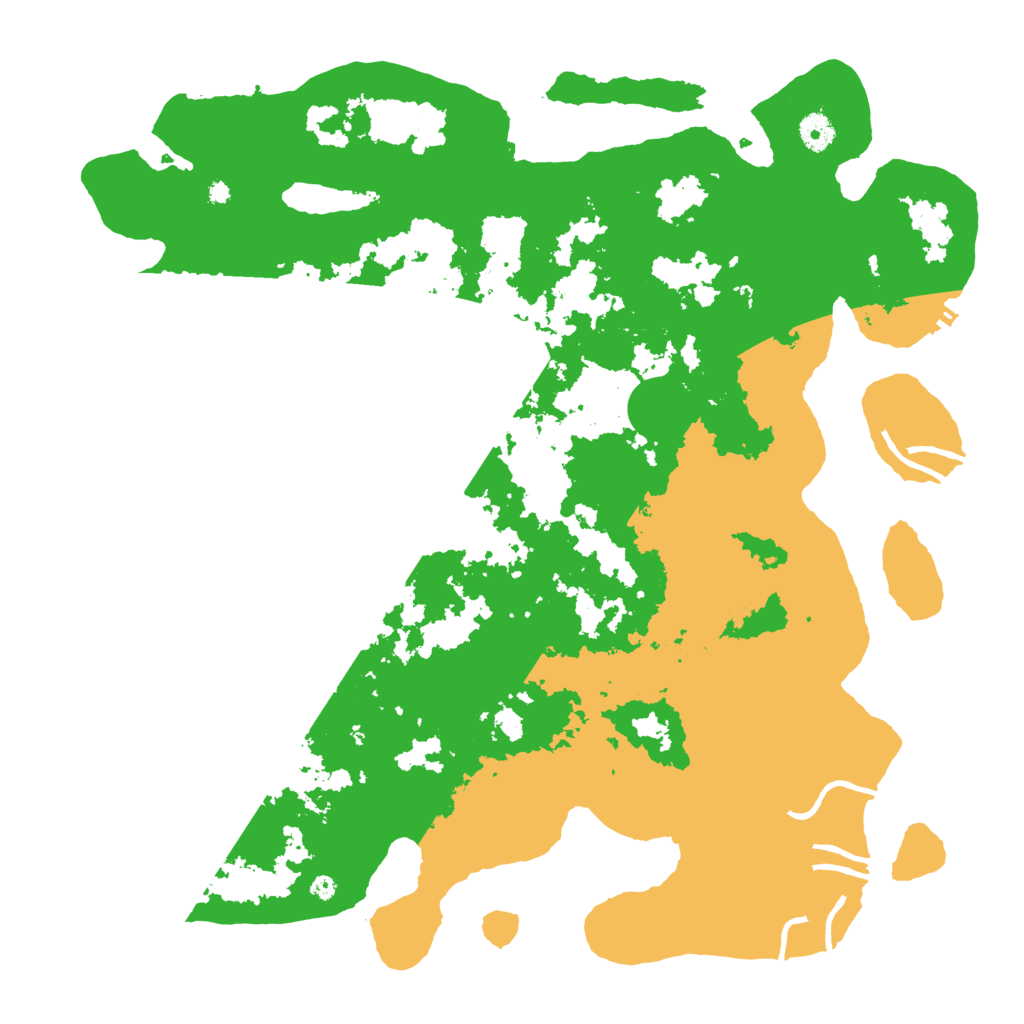 Biome Rust Map: Procedural Map, Size: 4300, Seed: 6