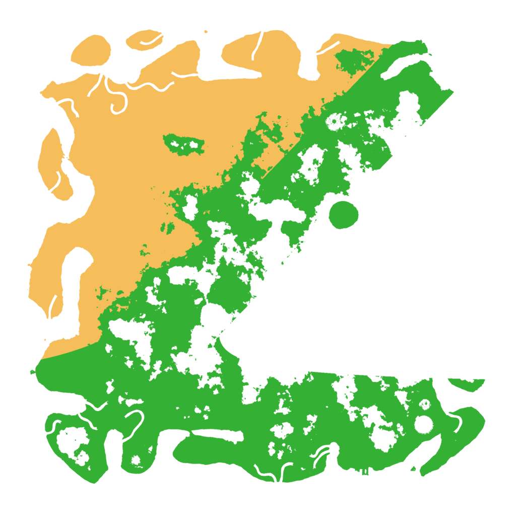 Biome Rust Map: Procedural Map, Size: 5000, Seed: 4667218