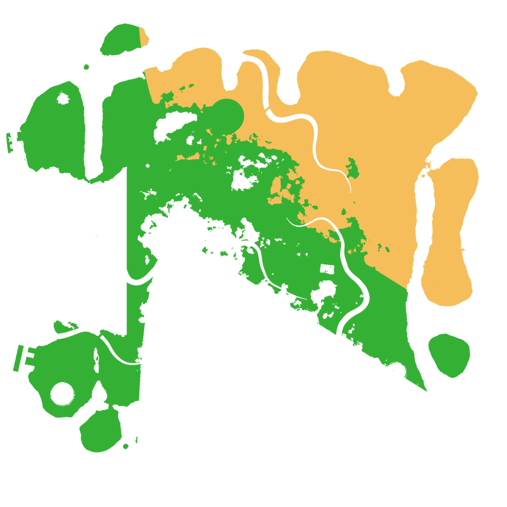 Biome Rust Map: Procedural Map, Size: 3850, Seed: 880162656