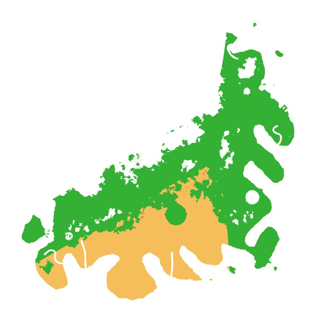 Biome Rust Map: Procedural Map, Size: 4000, Seed: 186758