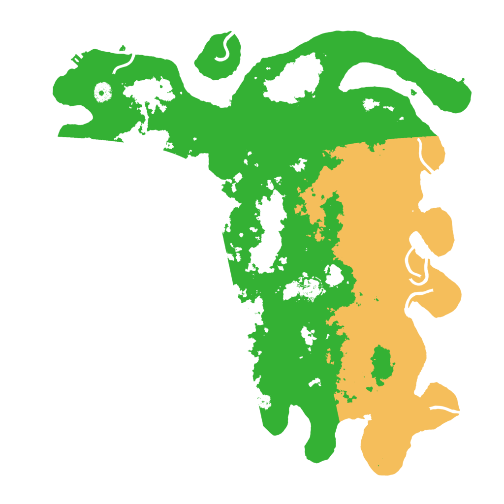 Biome Rust Map: Procedural Map, Size: 4000, Seed: 1201380058