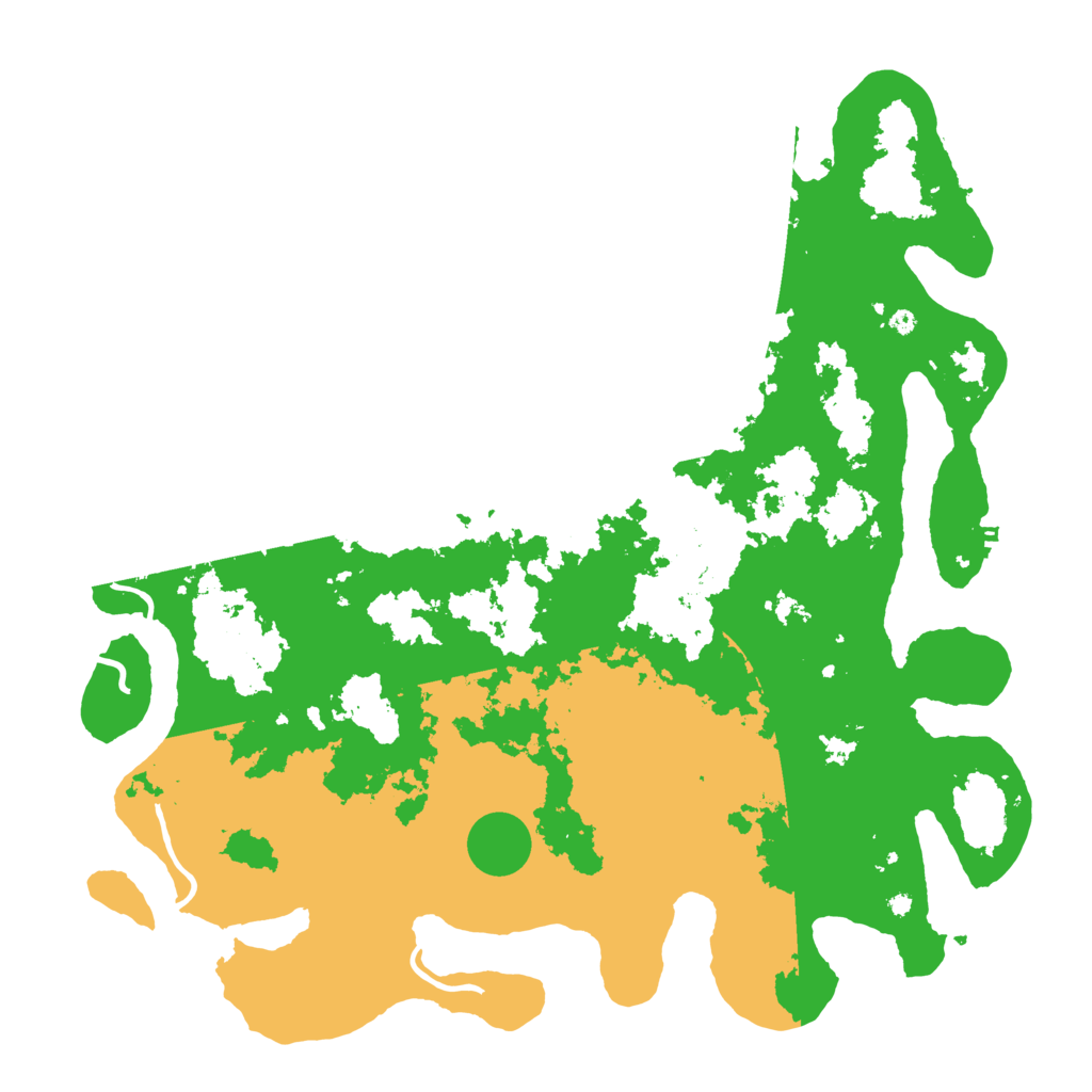 Biome Rust Map: Procedural Map, Size: 4500, Seed: 3134314