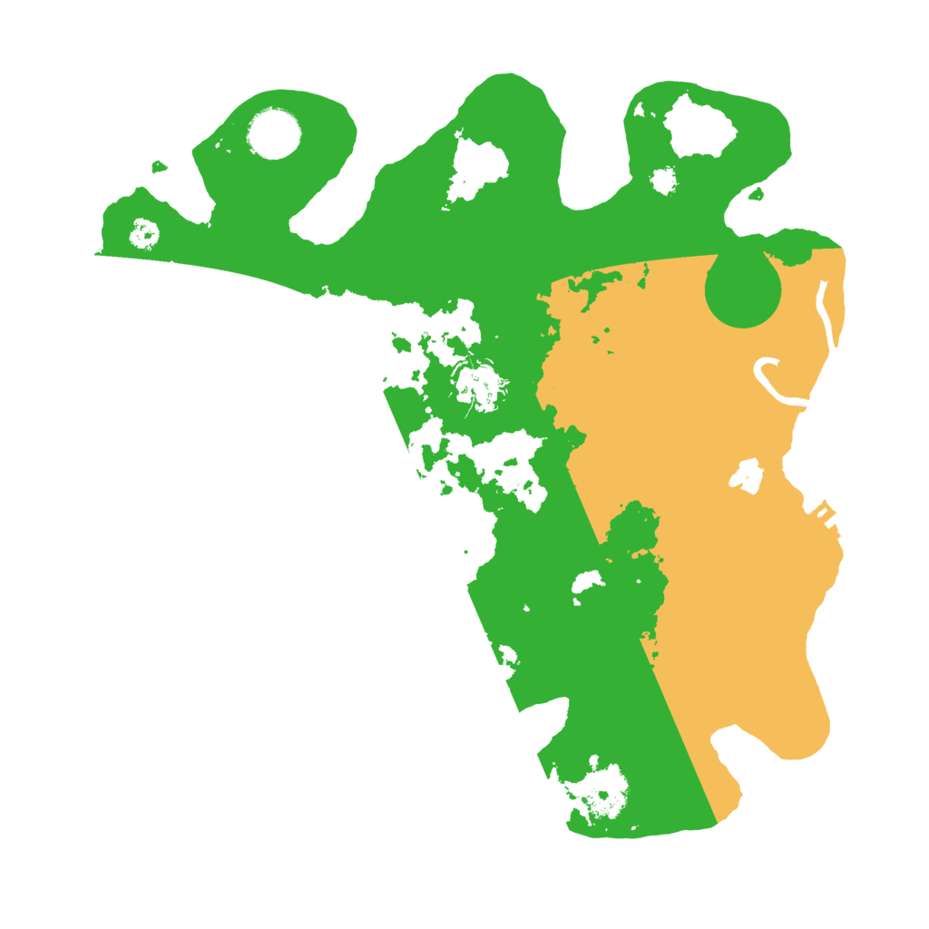 Biome Rust Map: Procedural Map, Size: 3210, Seed: 88091854