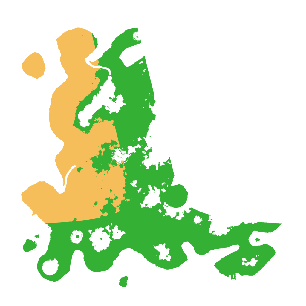 Biome Rust Map: Procedural Map, Size: 3600, Seed: 56000