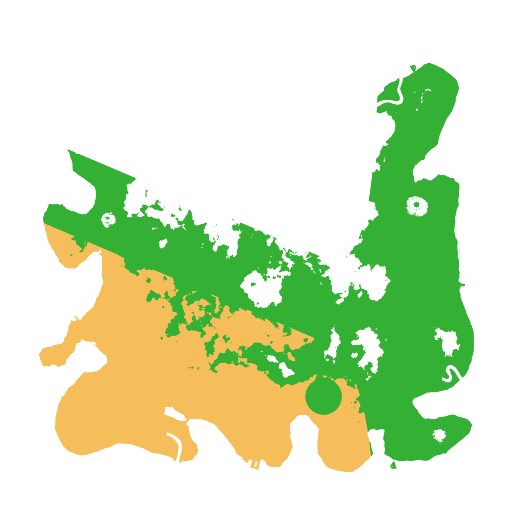 Biome Rust Map: Procedural Map, Size: 3750, Seed: 1279882021