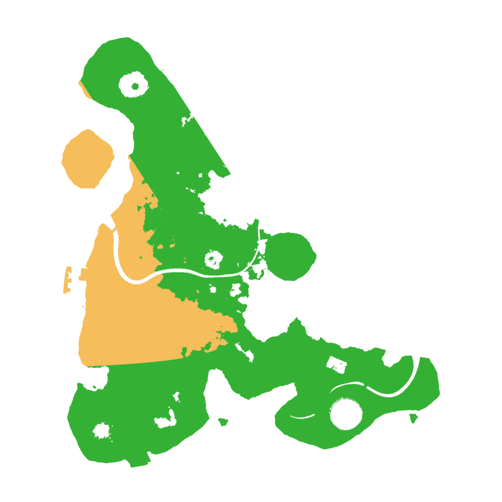 Biome Rust Map: Procedural Map, Size: 2800, Seed: 1621651997