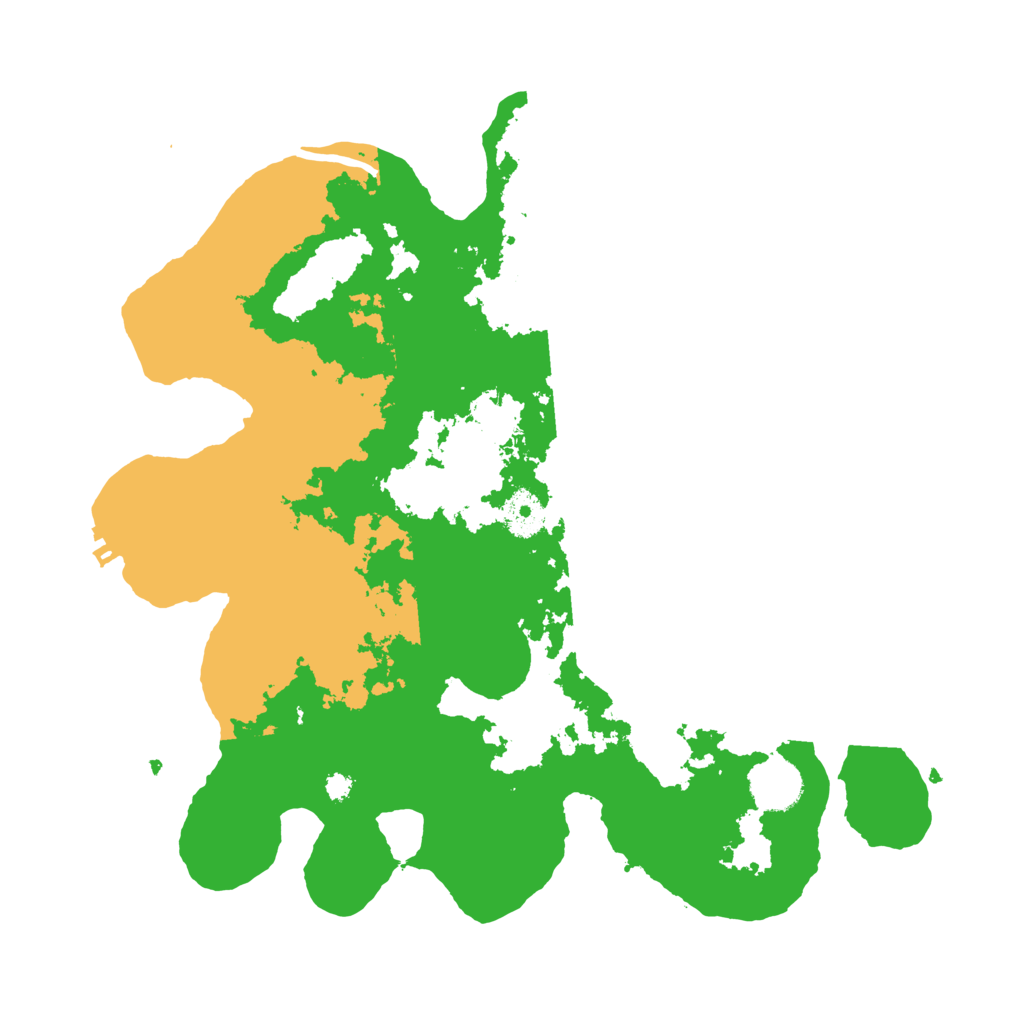 Biome Rust Map: Procedural Map, Size: 3500, Seed: 247703689