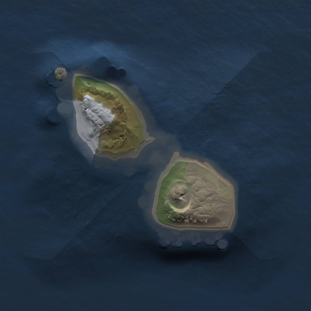 Rust Map: Procedural Map, Size: 1000, Seed: 300, 1 Monuments