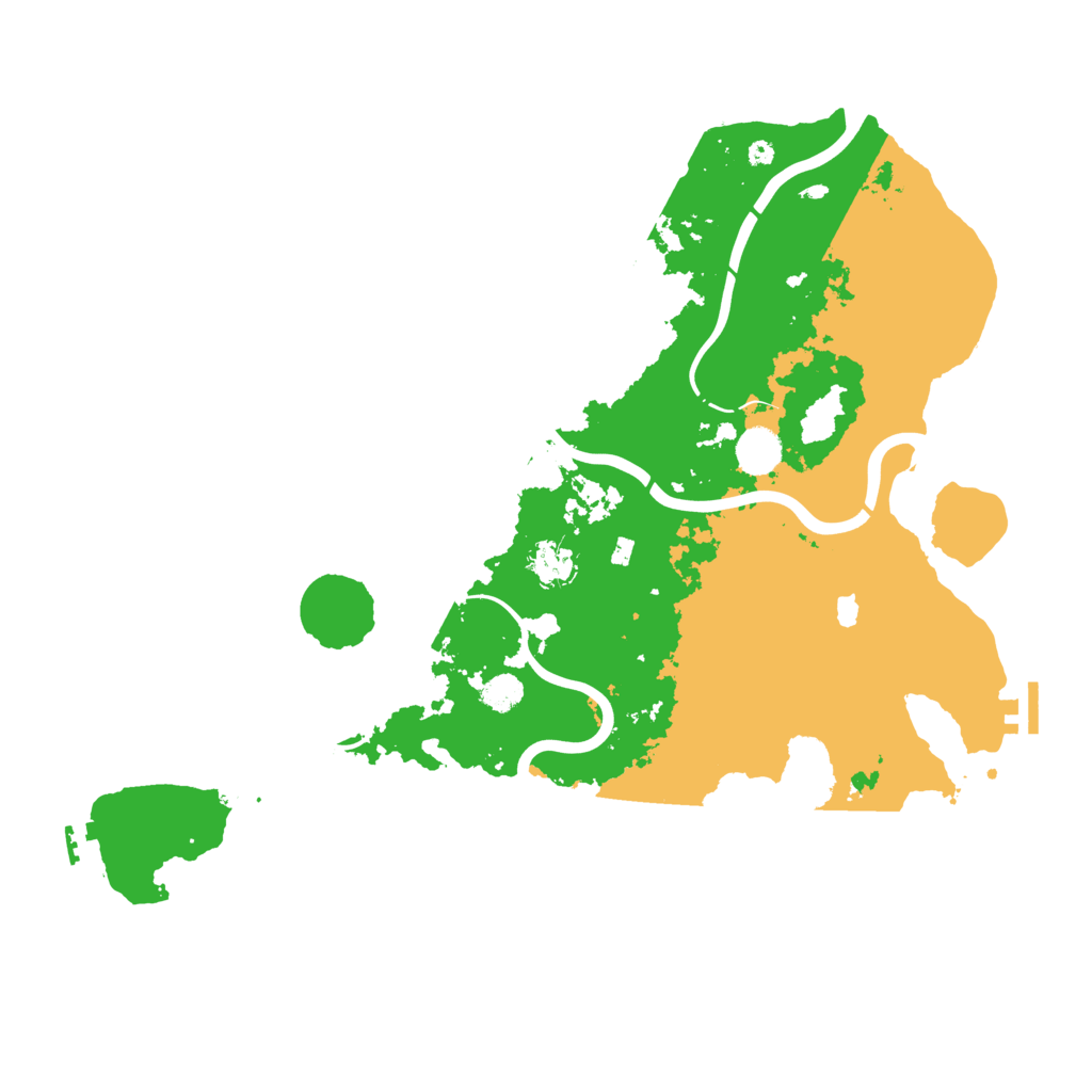 Biome Rust Map: Procedural Map, Size: 4250, Seed: 11289