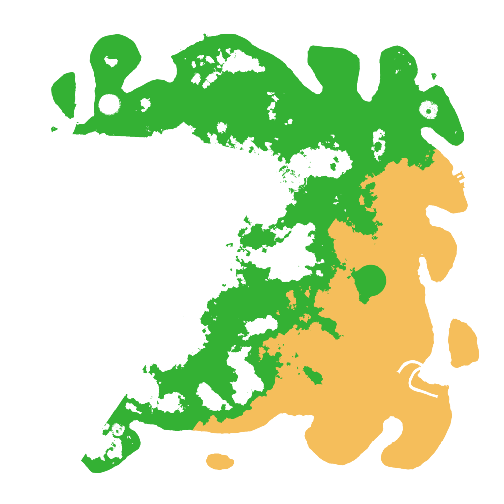 Biome Rust Map: Procedural Map, Size: 4250, Seed: 259149605