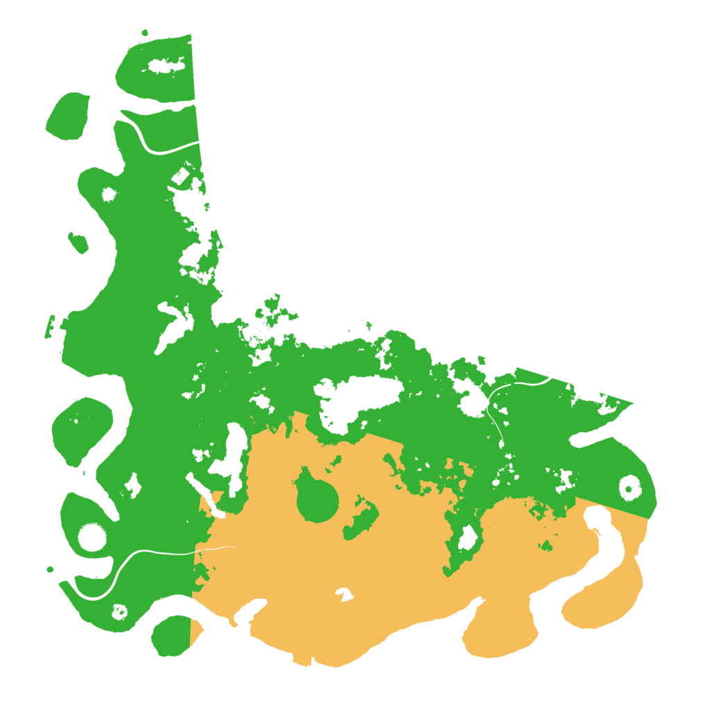 Biome Rust Map: Procedural Map, Size: 4453, Seed: 13825