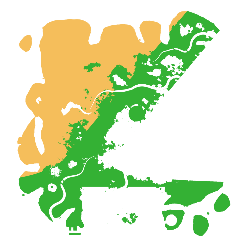 Biome Rust Map: Procedural Map, Size: 4250, Seed: 1067355015