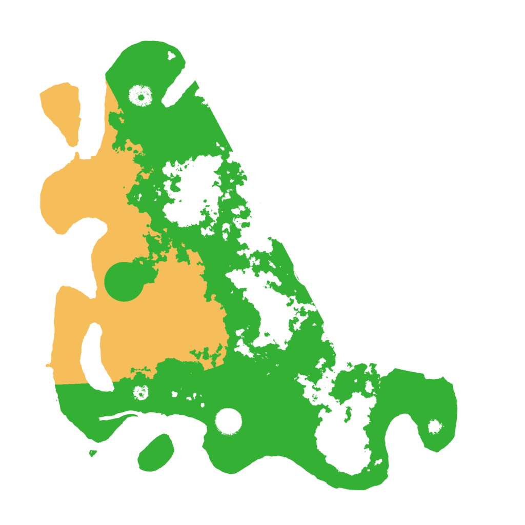 Biome Rust Map: Procedural Map, Size: 3500, Seed: 2142741