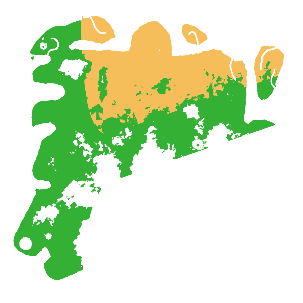 Biome Rust Map: Procedural Map, Size: 4250, Seed: 15141237