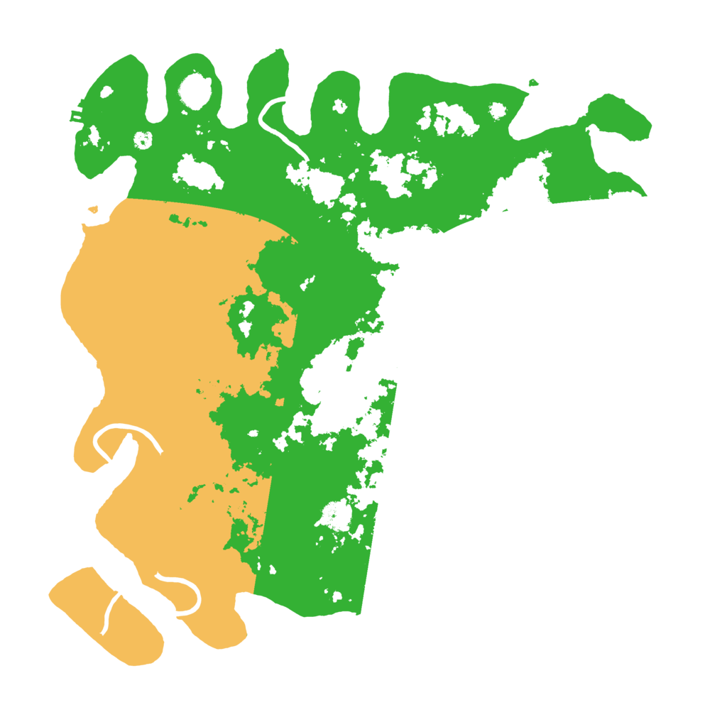 Biome Rust Map: Procedural Map, Size: 4000, Seed: 51953