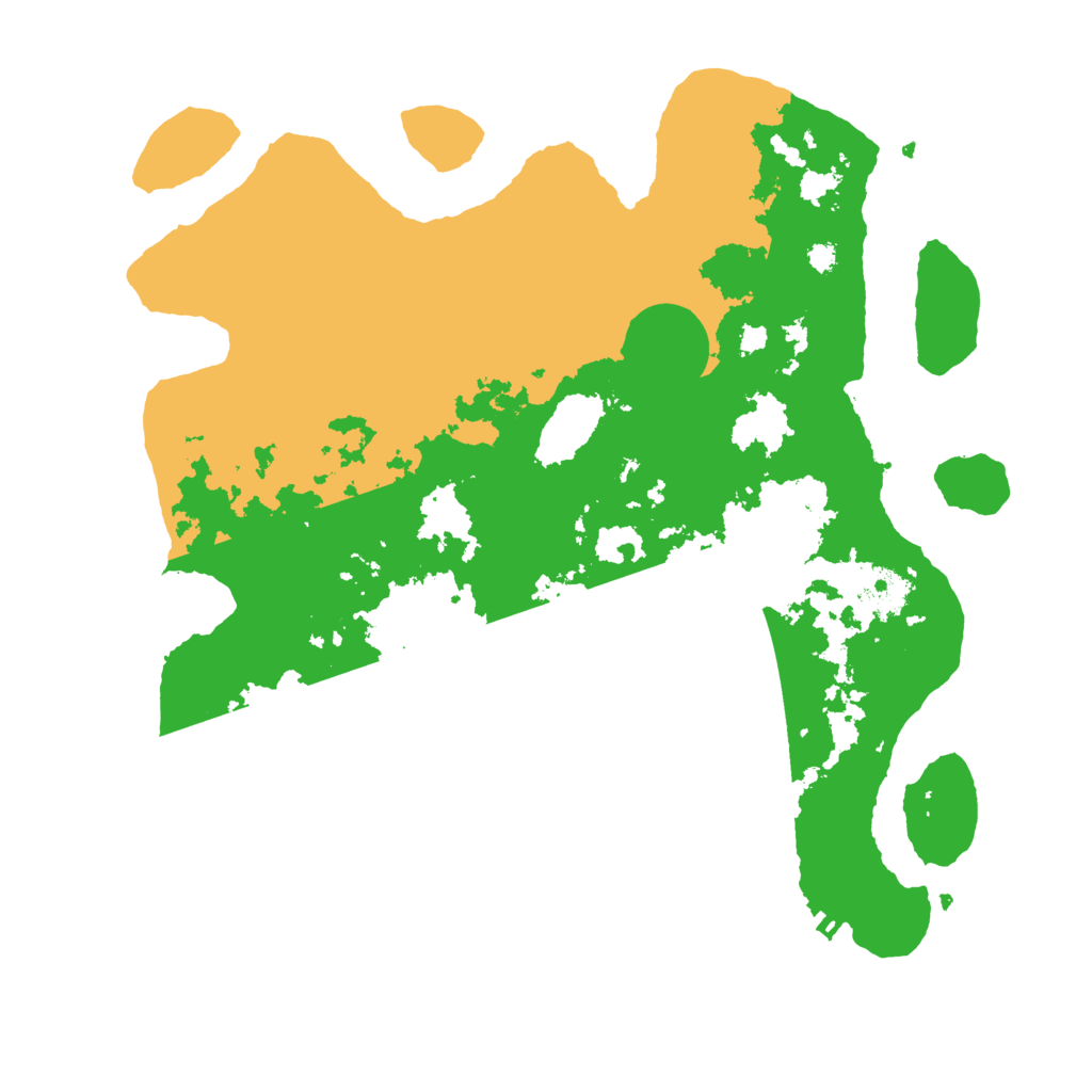 Biome Rust Map: Procedural Map, Size: 3500, Seed: 1363175333