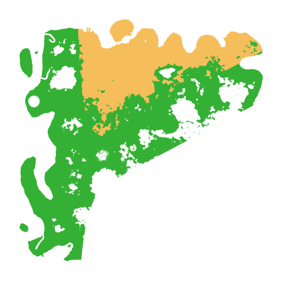 Biome Rust Map: Procedural Map, Size: 4497, Seed: 21919609