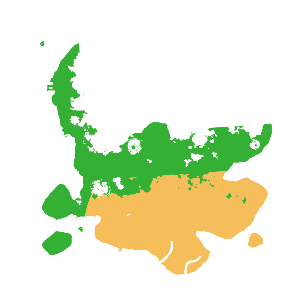 Biome Rust Map: Procedural Map, Size: 3000, Seed: 1766458521