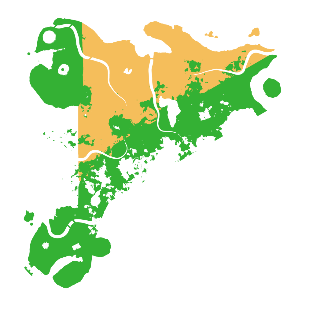 Biome Rust Map: Procedural Map, Size: 4250, Seed: 214451951