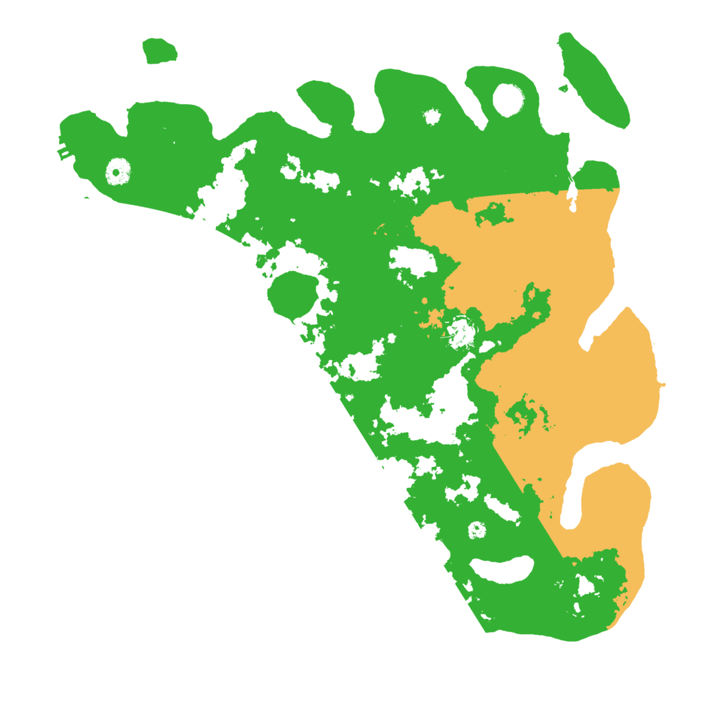 Biome Rust Map: Procedural Map, Size: 4000, Seed: 2232131