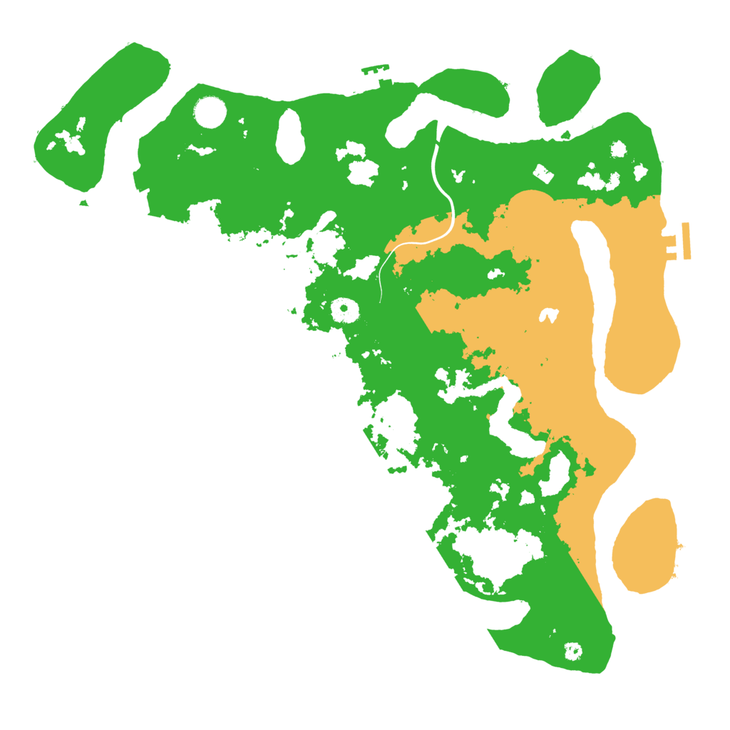 Biome Rust Map: Procedural Map, Size: 4000, Seed: 568706470