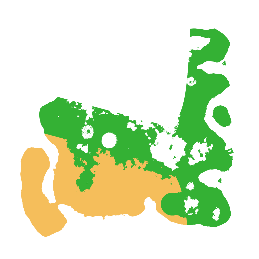 Biome Rust Map: Procedural Map, Size: 3000, Seed: 345345