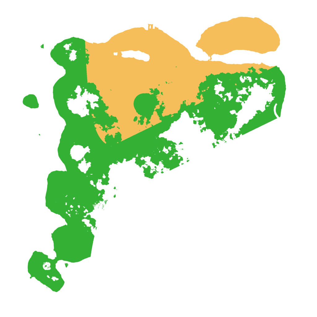 Biome Rust Map: Procedural Map, Size: 4000, Seed: 599192189