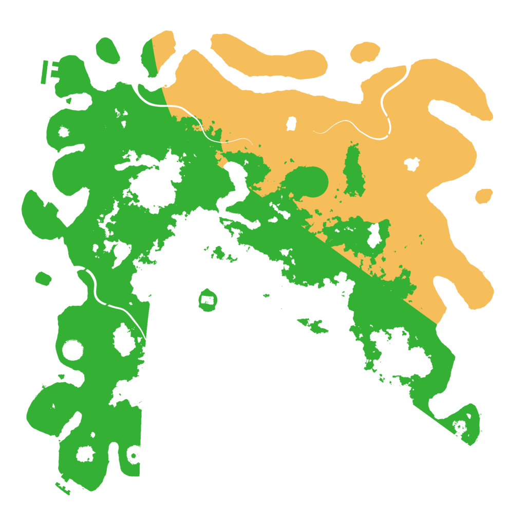 Biome Rust Map: Procedural Map, Size: 4500, Seed: 1017244165