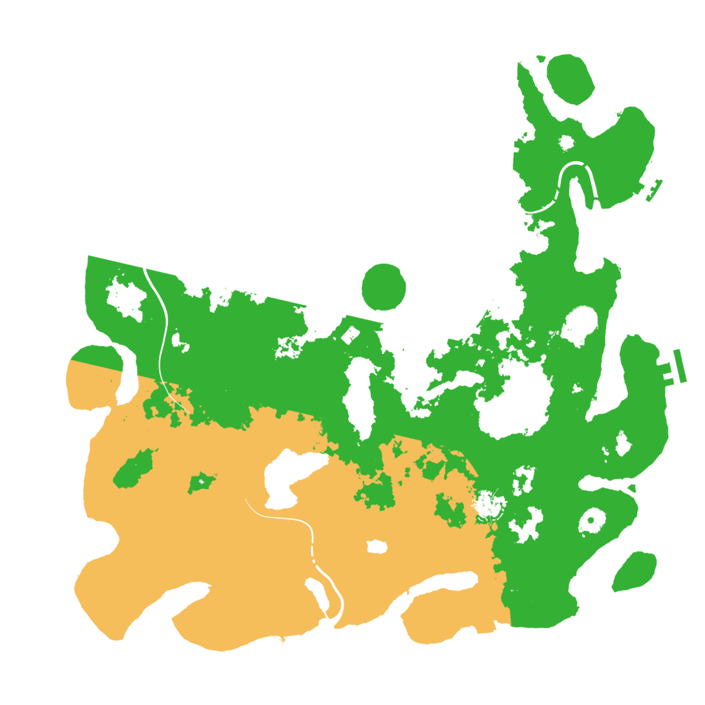 Biome Rust Map: Procedural Map, Size: 4250, Seed: 1404