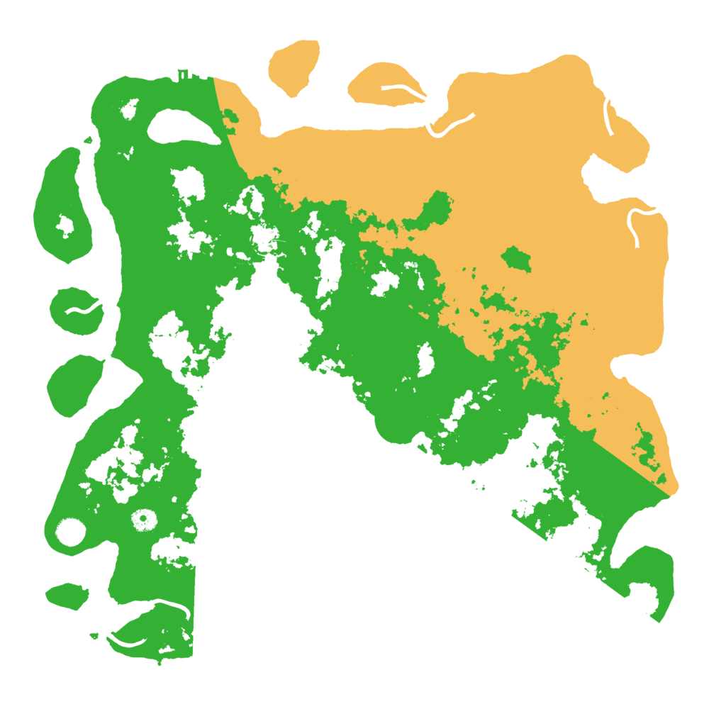 Biome Rust Map: Procedural Map, Size: 4500, Seed: 55368598