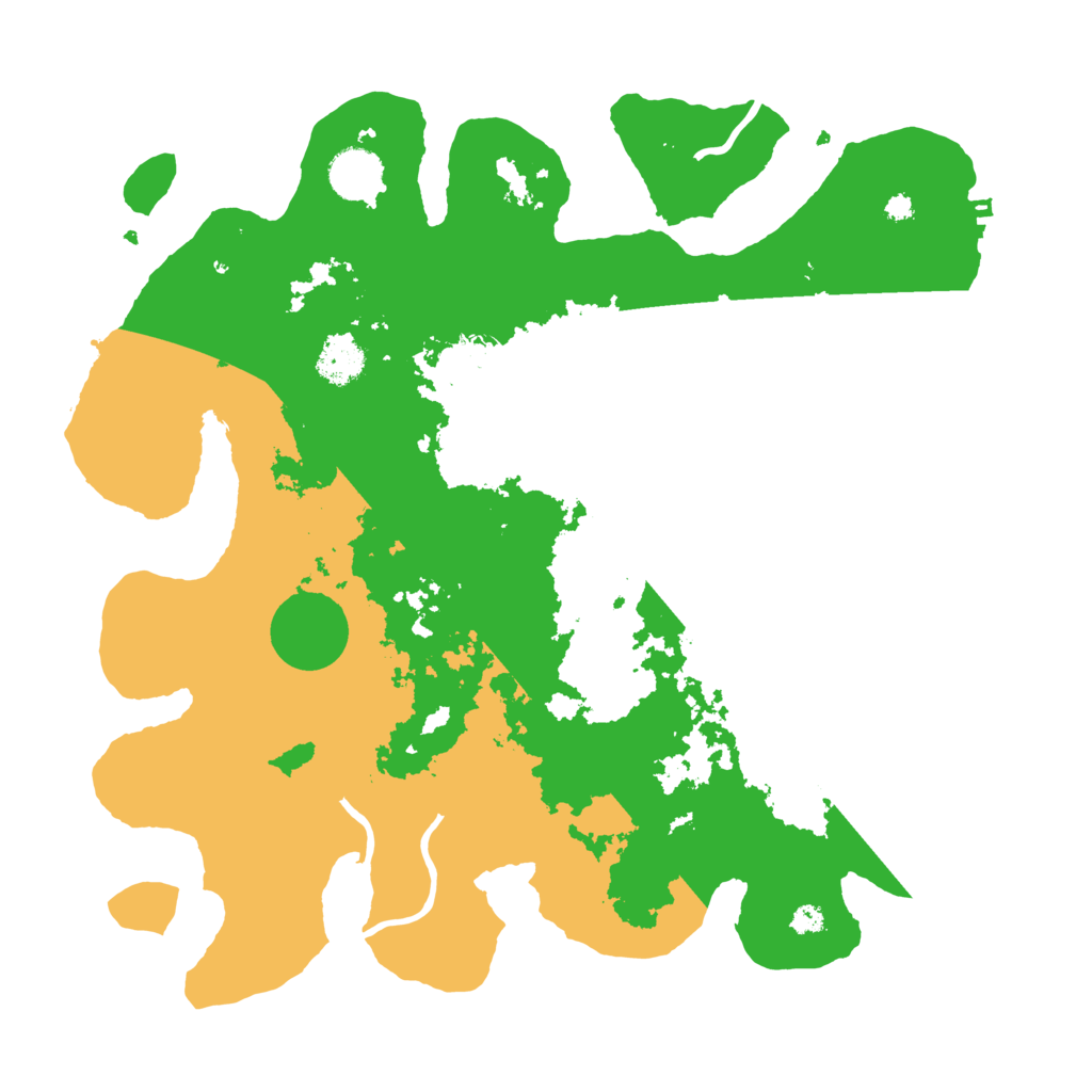 Biome Rust Map: Procedural Map, Size: 3700, Seed: 1019476461