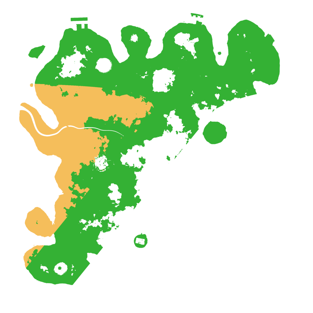 Biome Rust Map: Procedural Map, Size: 3750, Seed: 1047028192