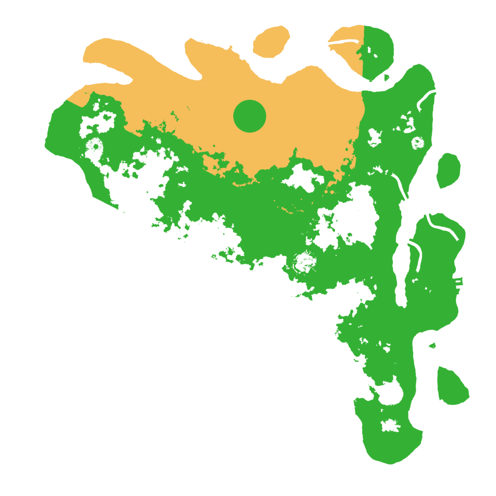 Biome Rust Map: Procedural Map, Size: 4000, Seed: 31819