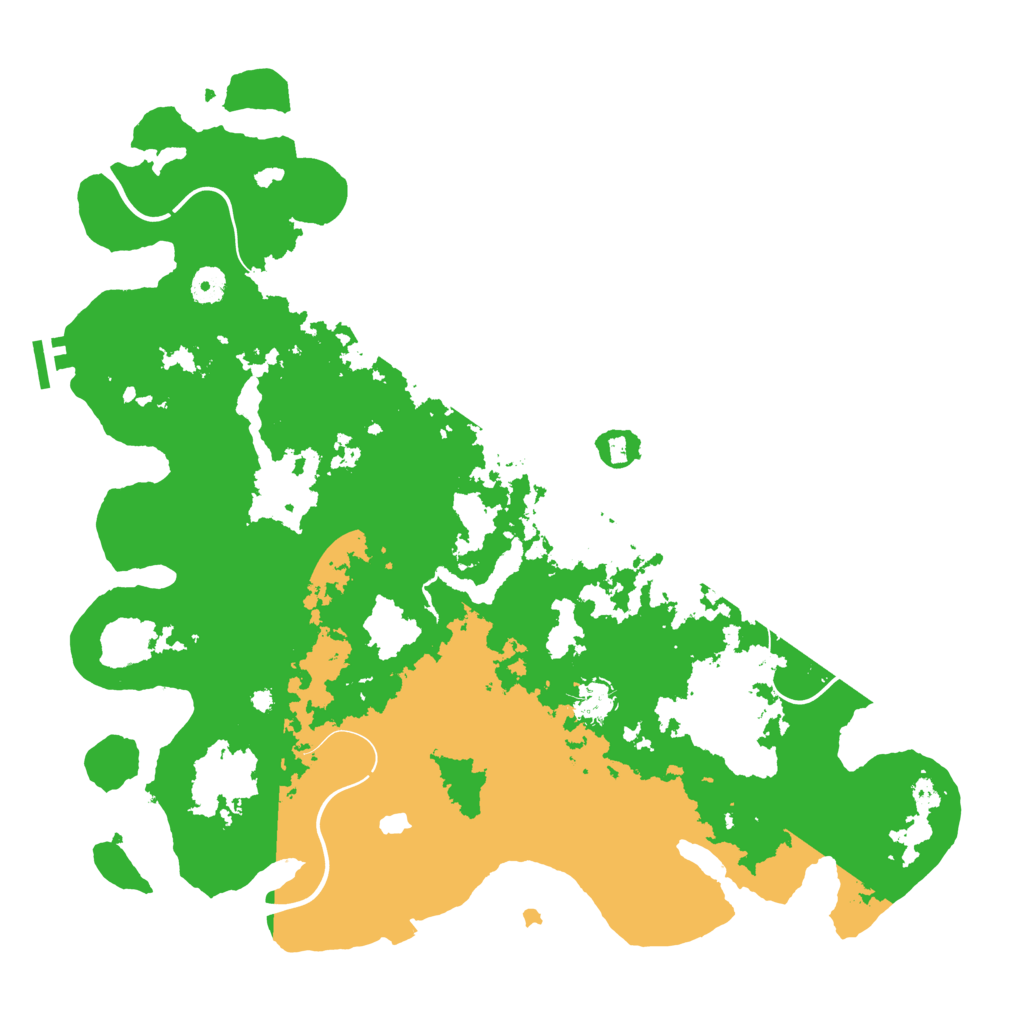 Biome Rust Map: Procedural Map, Size: 4250, Seed: 1008139116