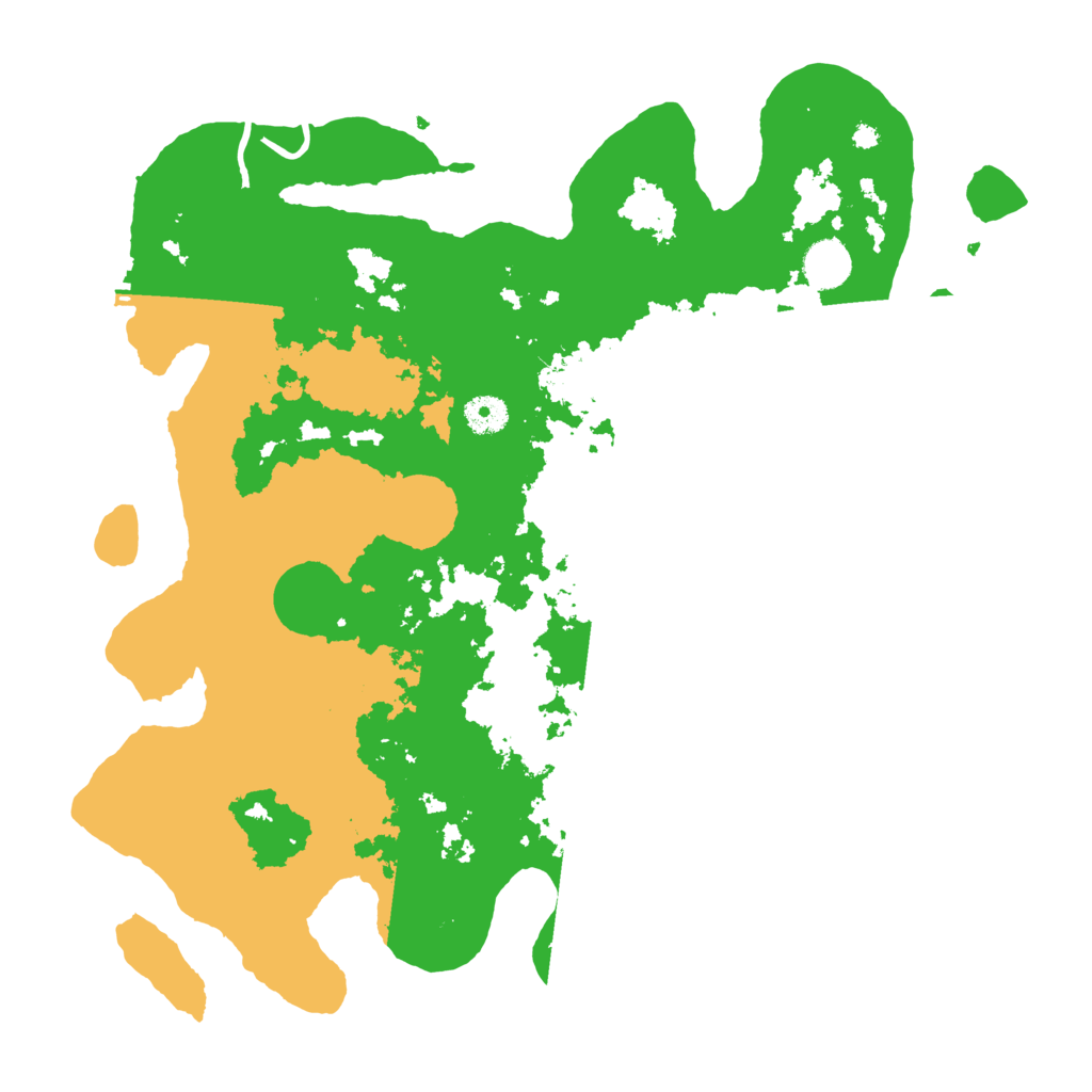Biome Rust Map: Procedural Map, Size: 4000, Seed: 122224945