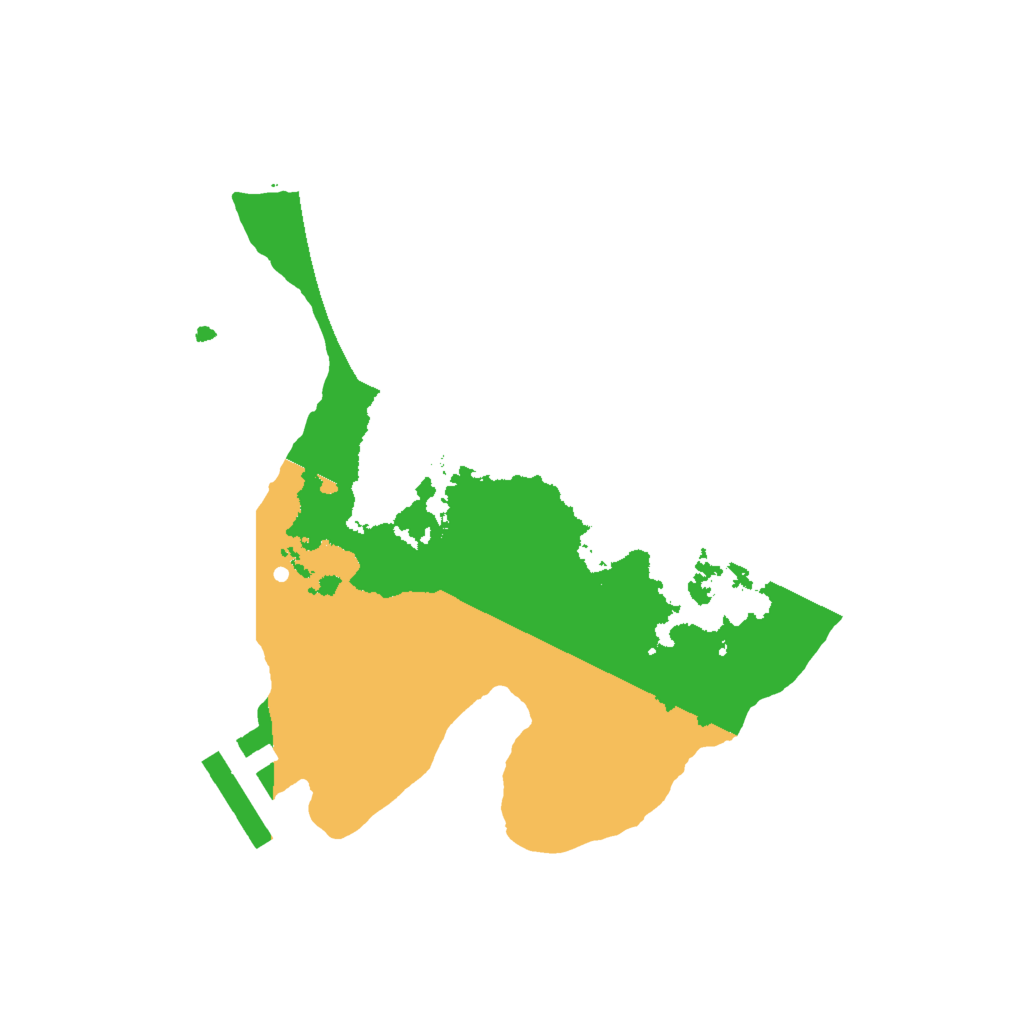 Biome Rust Map: Procedural Map, Size: 2000, Seed: 777