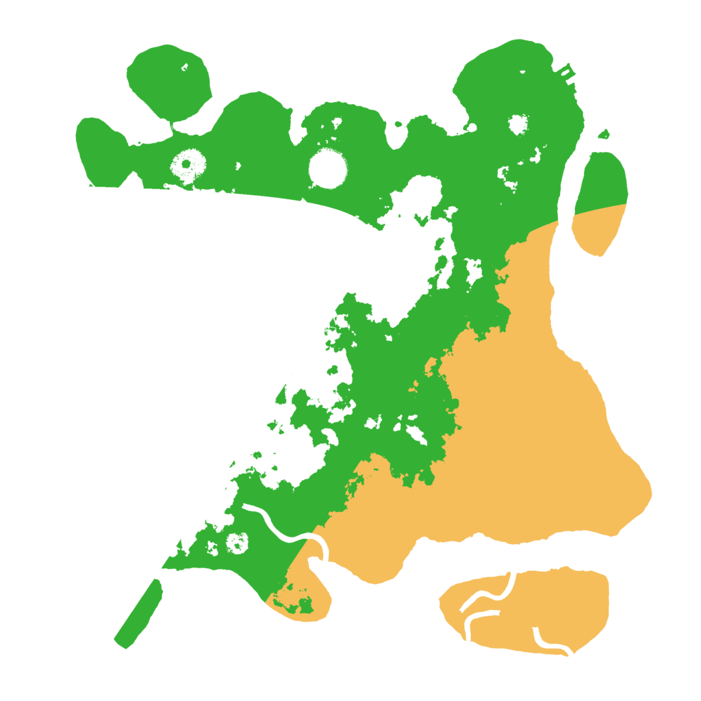 Biome Rust Map: Procedural Map, Size: 3210, Seed: 135497441