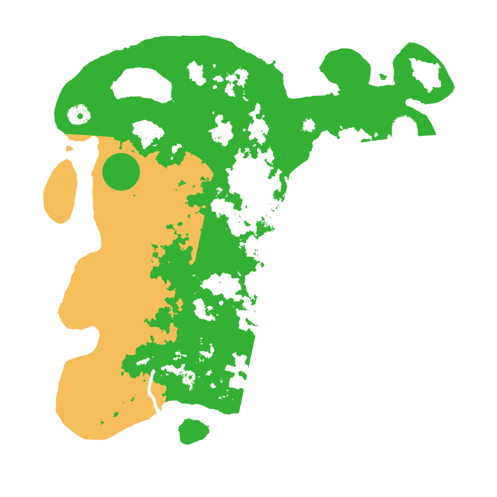 Biome Rust Map: Procedural Map, Size: 3500, Seed: 6204271